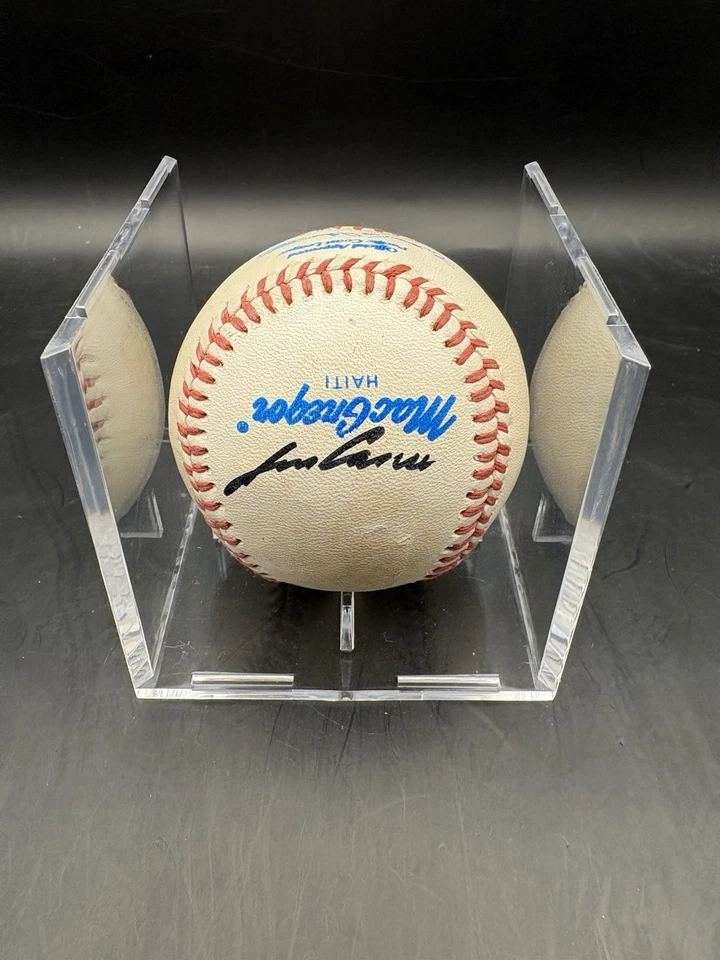 Jose Canseco Autographed Pacific Coast League Vintage Baseball Oakland A’s - JSA - Image 1 of 3