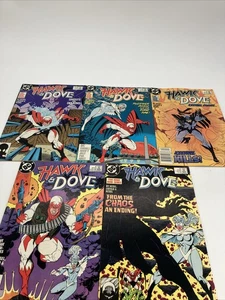 Hawk & Dove #1-5 Complete Series Set 1988 DC Comics - 1st Dawn Granger Liefeld - Picture 1 of 21