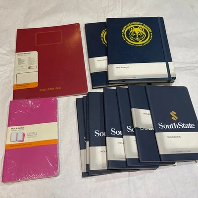 Кол-во 14 Новые Разнообразные Молескин Правила/Простые Ноутбуки/Журналы Разные размеры - Изображение 1 из 4