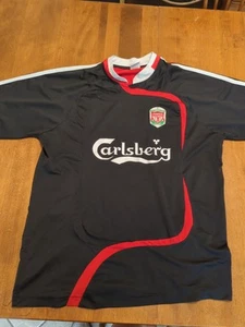 Mega Deportiva Unitalla Carlsberg Liverpool FC #3 Black Center White Logo - Bild 1 von 11