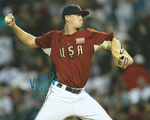 Kyle Gibson MINNESOTA TWINS Signed Autographed 8x10 Photo K3 COA GFA - Picture 1 of 1