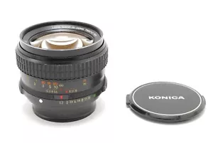 【NEAR MINT-】Konica Hexanon AR 57mm f1.2 MF Lens AR Mount From JAPAN - Picture 1 of 10