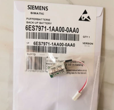 1 PIEZA Batería Nueva Siemens 6ES7971-1AA00-0AA0 3.6V 1/2AA Envío Gratis Foto 1 de 2