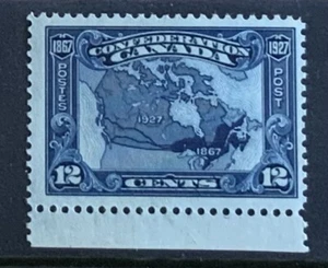 CANADÁ 1927 CONFEDERACIÓN 12 CENTAVOS SG270 LIGERAMENTE MONTADO COMO NUEVO.CAT £35 - Imagen 1 de 2