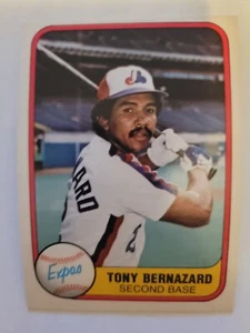 1981 FLEER TONY BERNAZARD #168 NM - Picture 1 of 1