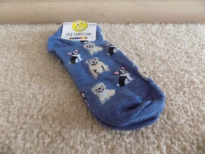 Sock Expressions Dogs Low Cut Socks NWT - Picture 1 of 1