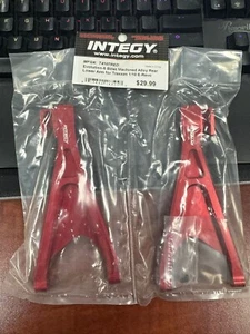 Integy T4107RED Evolution-6 Billet Machined Alloy Rear Lower Arm for 1/10 E-Revo - Picture 1 of 1