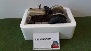 EPAVE de TRACTEUR AGRICOLE 3 ROUES NR300 miniature de collection pour diorama - Imagen 1 de 7