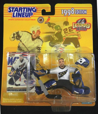 WASHINGTON CAPITALS Olaf Kolzig Hockey SLU Figure Goalie, 1998 Cover