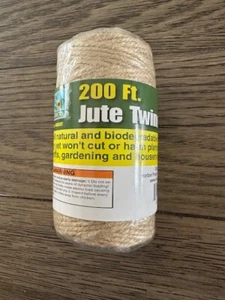 ONE STOP GARDENS 200 Ft. Jute Twine - Picture 1 of 3