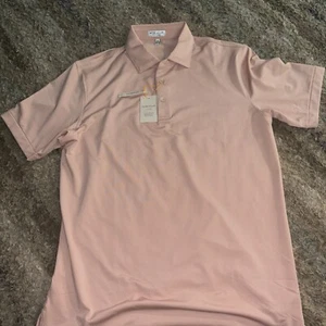 Peter Millar Men's Jubilee Performance Jersey Polo in GLRYS Size M NWT $100 New - Picture 1 of 6