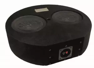 Audio System SUBFRAME R10 FLAT-2 EVO 2 Bassreflexgehäuse 2 x 25cm Reserverad Sub - Bild 1 von 3