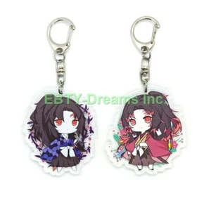 Set 2 Portachiavi Demon Anime Acrilico Tanjuro Kamado v1 - Foto 1 di 2