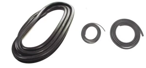 fits Chevy Truck Black Windshield seal and Large rear glass seal 60 61 62 63 - Picture 1 of 3
