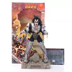 KISS IKONS GENE SIMMONS "Eerie Pop" Ajax Garcia DESTROYER 24" FIGUR 1998 MIT COA - Bild 1 von 14