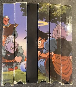 Dragon Ball Z Fusion Saga 6 Of 7 VHS Set Tapes Good Condition Vintage Anime - Picture 1 of 17