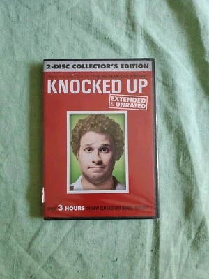 Knocked Up (DVD, 2007, 2-Disc Collector's Edition) NEW & SEALED! - Image 1 of 2