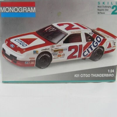 Morgan Shepherd #21 Citgo Wood Brothers Ford Monogram 1/24 Plastic Model #2961 - Image 1 of 4