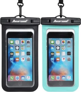 Waterproof Phone Pouch for iPhone 16 15 14 Pro Max, IPX8 Dry Bag 2-Pack 8.3" - Picture 1 of 7