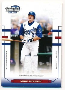 MIKE SWEENEY 2004 DONRUSS #WS-90 SP JERSEY PATCH KANSAS CITY ROYALS #017/250 - Picture 1 of 2