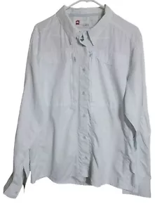 Simms Shirt Mens XL Guide Series Vented Fishing Outdoor Print Upper Canyon - Picture 1 of 8