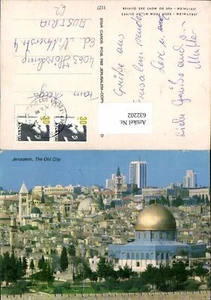 632202,Jerusalem Seen from Mt. Of Olives Vue du Mont des Olivier - Bild 1 von 1