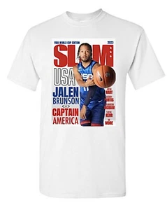 Camiseta con portada de revista Slam de Jalen Brunson EE. UU. - Imagen 1 de 1
