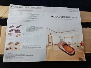 Dispensador automático de cubierta de zapato máquina dispensadora de membrana de zapato + película para zapatos - Imagen 1 de 7