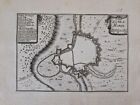 Gravure Ville Menin 1670 Beaulieu plan carte petits atlas planche Perelle