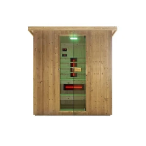 Sanotechnik LAHTI Außensauna Sauna für 6 Person Thermoholz Ofen - Bild 1 von 7
