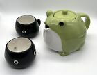 Ceramic Tea Pot and Cups Set Frog Family San Art Tea set Tablewate