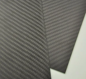 250mmX250mmX2mm 100% Carbon Fiber Plate/Panel/Sheet  Matte Surface 2mm thickness - Picture 1 of 6