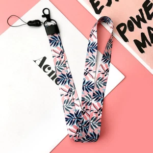 leaves neck strap lanyards for keys phone straps holder diy hang rope B.hw _pw - Zdjęcie 1 z 7