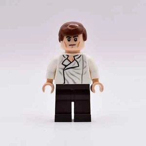 LEGO Star Wars Han Solo Minifigure Reddish Brown Legs Minifig 0523!!! - Picture 1 of 4
