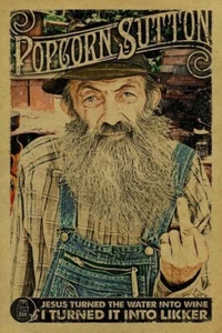 MARVIN POPCORN SUTTON 8X10 PHOTO MOONSHINE BOOTLEGGER CRIME PICTURE - Picture 1 of 1