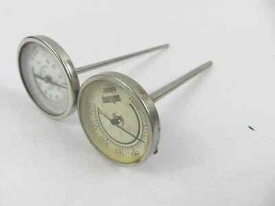 LOTE (2) Termômetro Weston 2265 MirroBand UniTemp UniColor 6 polegadas SS Darkroom A322 - Imagem 1 de 4