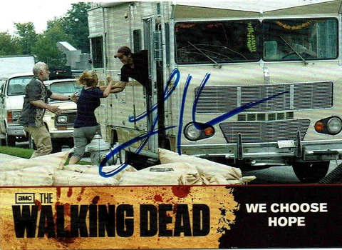 LAURIE HOLDEN - The Walking Dead - Andrea - Autograph Trading Card Cover
