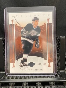Bernie Nicholls 2022-23 Artifacts - Legends - (SP) #20/599 - #160 - Kings - Picture 1 of 2