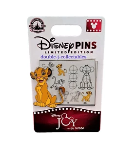 Disney D23 Expo 2024 Fan Event Joy on the Screen Lion King Simba Sketch LE Pin - Picture 1 of 3