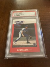 1988 Kenner Starting Lineup George Brett Royals PSA 9 MINT