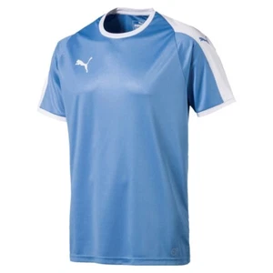 Puma Men's LIGA Jersey / T-Shirt Short Sleeve Functional Shirt - Picture 1 of 14