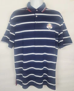 RLX Ralph Lauren Poloshirt Herren L Kurzarm Blau Team USA 2023 Ryder Cup - Bild 1 von 11