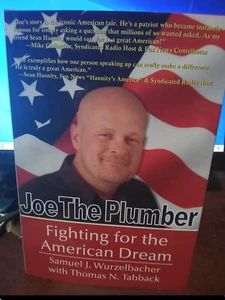 Samuel Wurzelbacher signiertes Buch! "Joe der Klempner" - Bild 1 von 4