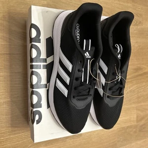 adidas men X_PLR Path Running Shoes, Black/White, Size 13 NEW! - Picture 1 of 7