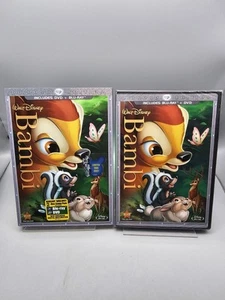 Sealed! Bambi Diamond Edition With Slipcover (DVD/Blu-Ray) - Picture 1 of 2