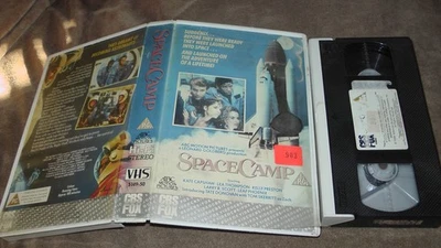 Space Camp VHS Video Tape Ex Rental Big Box Cert CBS/FOX - Image 1 of 4