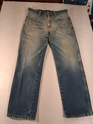 Vintage Rustler Jeans Distressed Ripped Faded Mens Denim Sz 32x30 - Image 1 of 4
