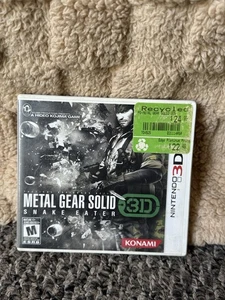 Metal Gear Solid 3D: Snake Eater (Nintendo 3DS, 2012) Completo En Caja - Imagen 1 de 17