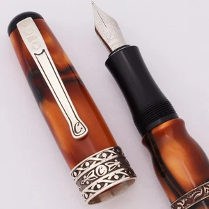 Curtis Australia Classic "Dreamtime" Füllfederhalter - Bernstein & Sterling, Stahlfedern - Bild 1 von 5