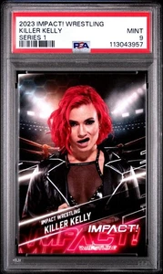2023 Impact! Wrestling Series 1 Killer Kelly PSA 9 MINT - Picture 1 of 3